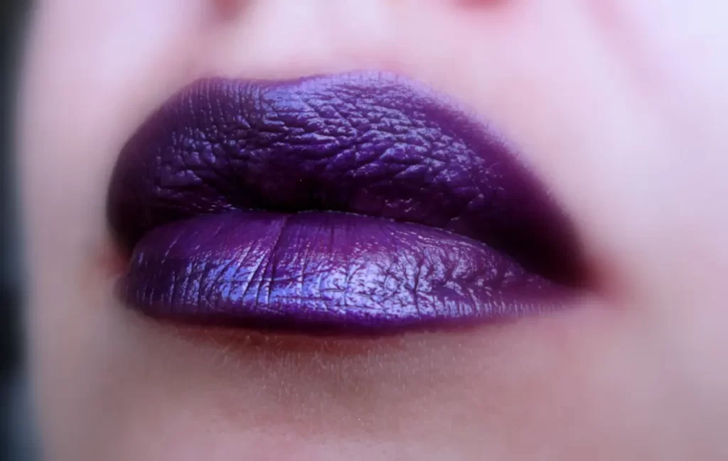 رژلب مات تیره بادمجونی