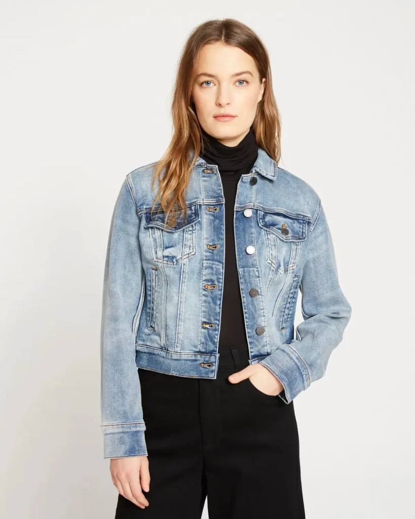 کت جین دخترونه کوتاه