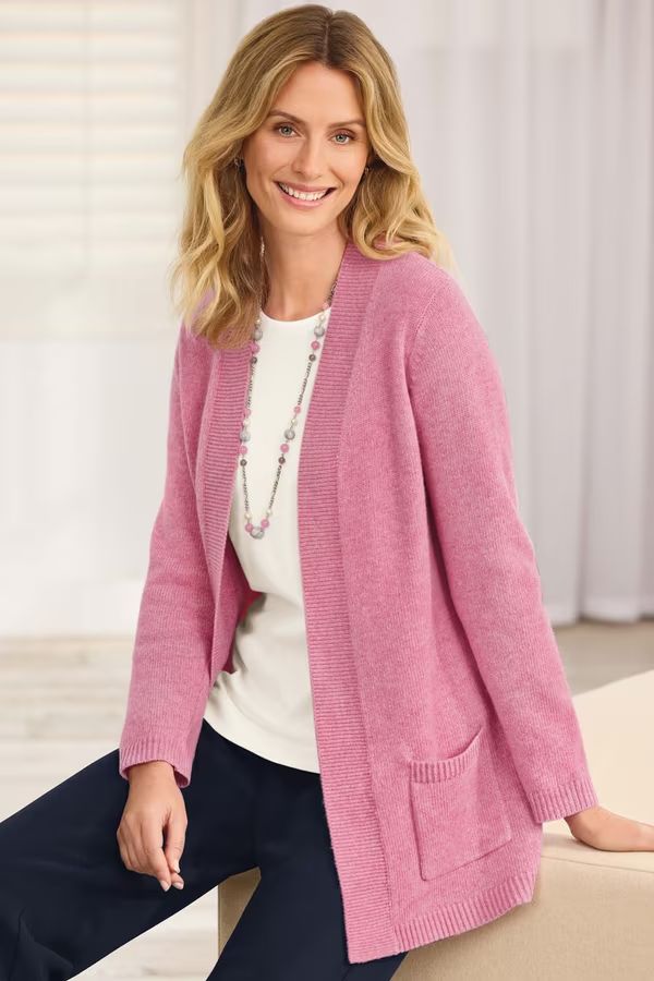 کاردیگان زنانه صورتی