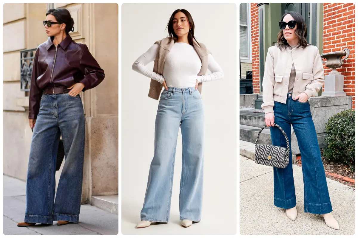 ست کژوال خیابونی با شلوار جین گشاد؛ استایلی که از دل ترندهای جهانی اومده و حسابی چشم‌گیره