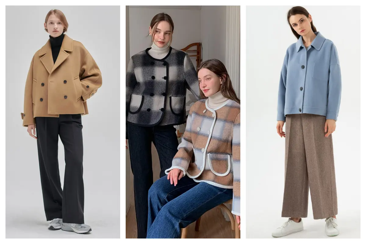 کت کوتاه پشمی زنانه؛ گرم‌ترین و نرم‌ترین کتی که تا حالا داشتی!