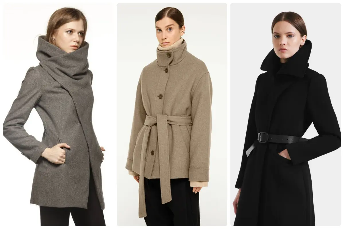 کت بافتی یقه‌بلند زنانه؛ لباسی که پاییز و زمستون بدون اون کامل نیست!