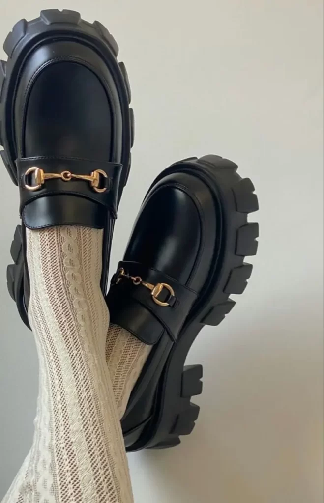 کفش کالج دخترانه سیاه