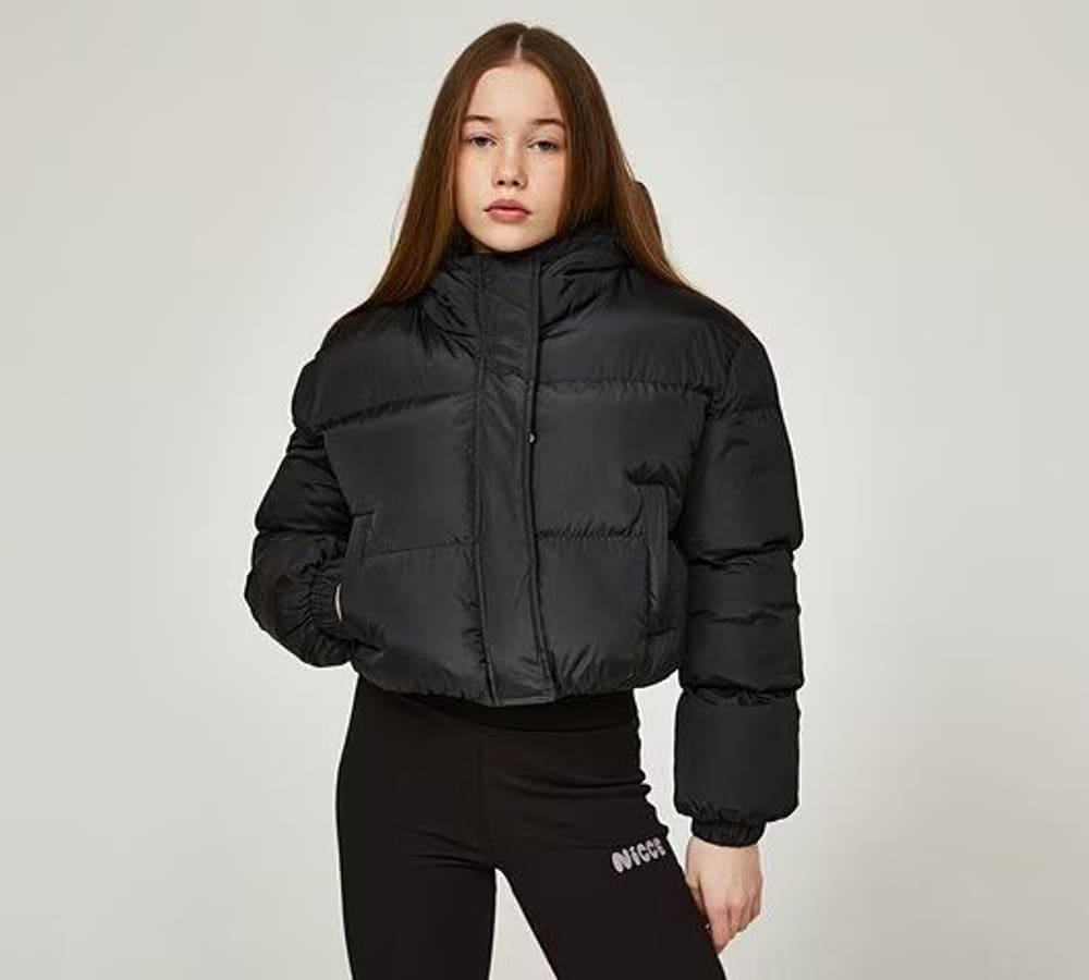 کاپشن پافری دخترونه