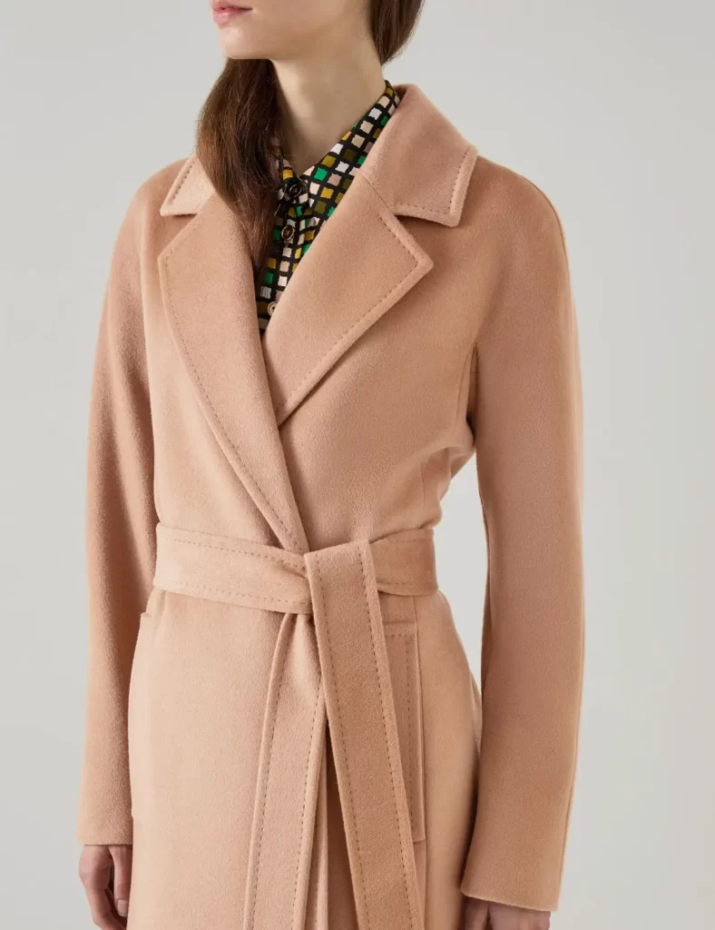 پالتو پشمی زنانه گلبهی