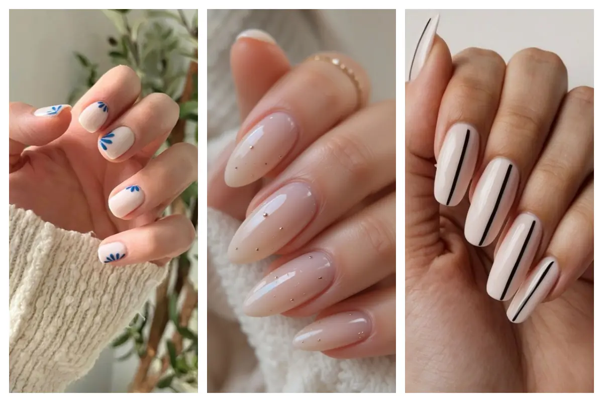 طرح ناخن مینیمال؛ مدل‌های لطیف، تر و تمیز و فوق‌العاده باکلاس!