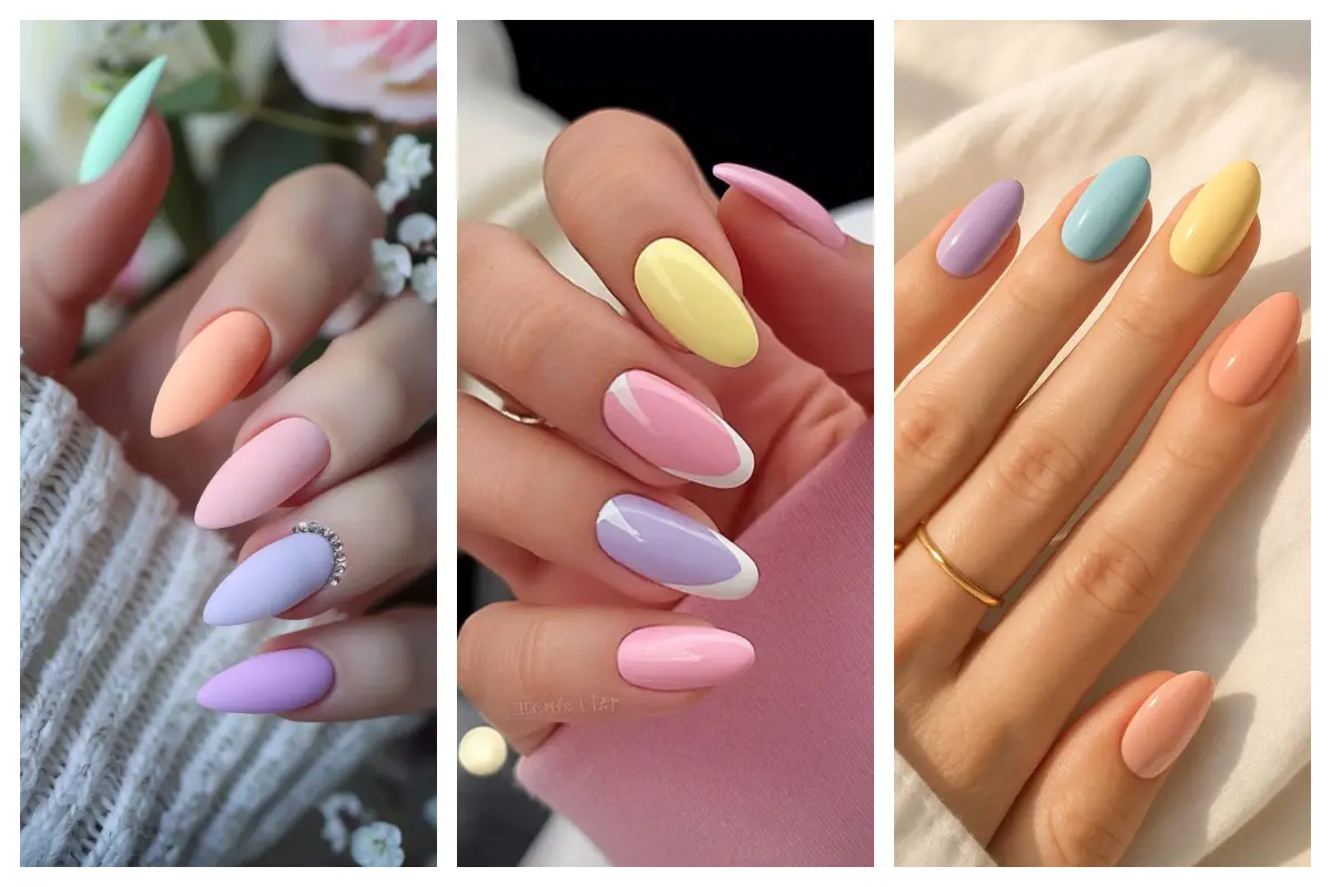 ناخن بادامی پاستلی؛ وقتی می‌خوای ناخنات خاص باشن ولی جیغ نباشن!