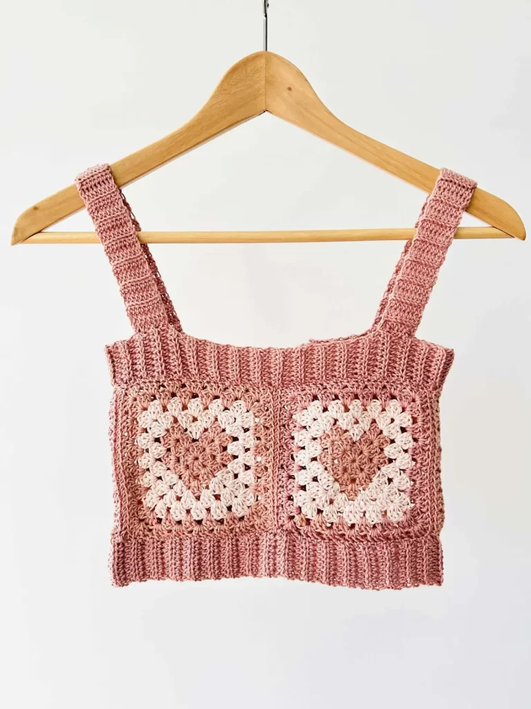 نیم‌تنه‌های قلاب‌بافی گلبهی