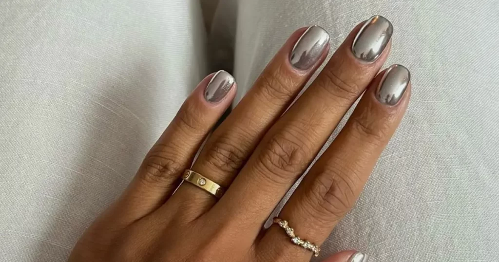 لاک کروم نقره ای