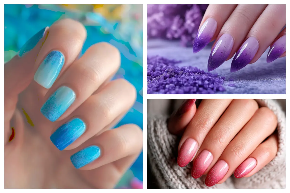 لاک امبره؛ ترکیب رنگی شیک و خاص که ناخنهاتو تبدیل به یک اثر هنری میکنه