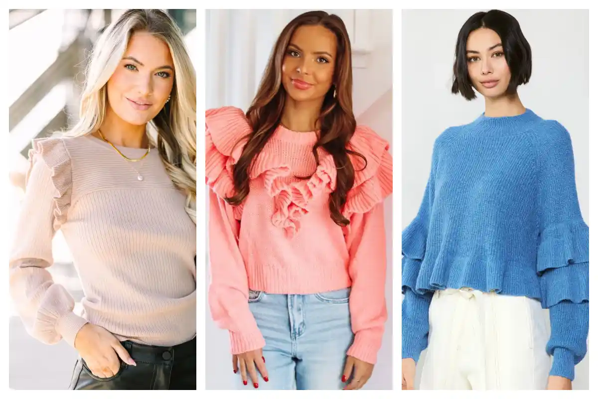 پلیور چیندار پاییزی؛ ایدهآل برای عکسهای پاییزی و کافهگردی