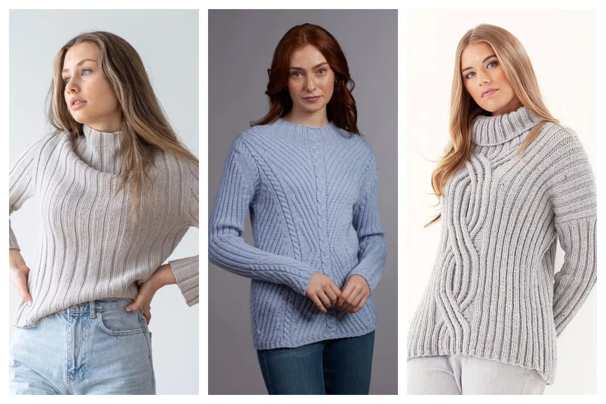 پلیور بافت ربی زنانه؛ همون مدل خاص و کمیابی که ظاهر شیک و ظریف میسازه