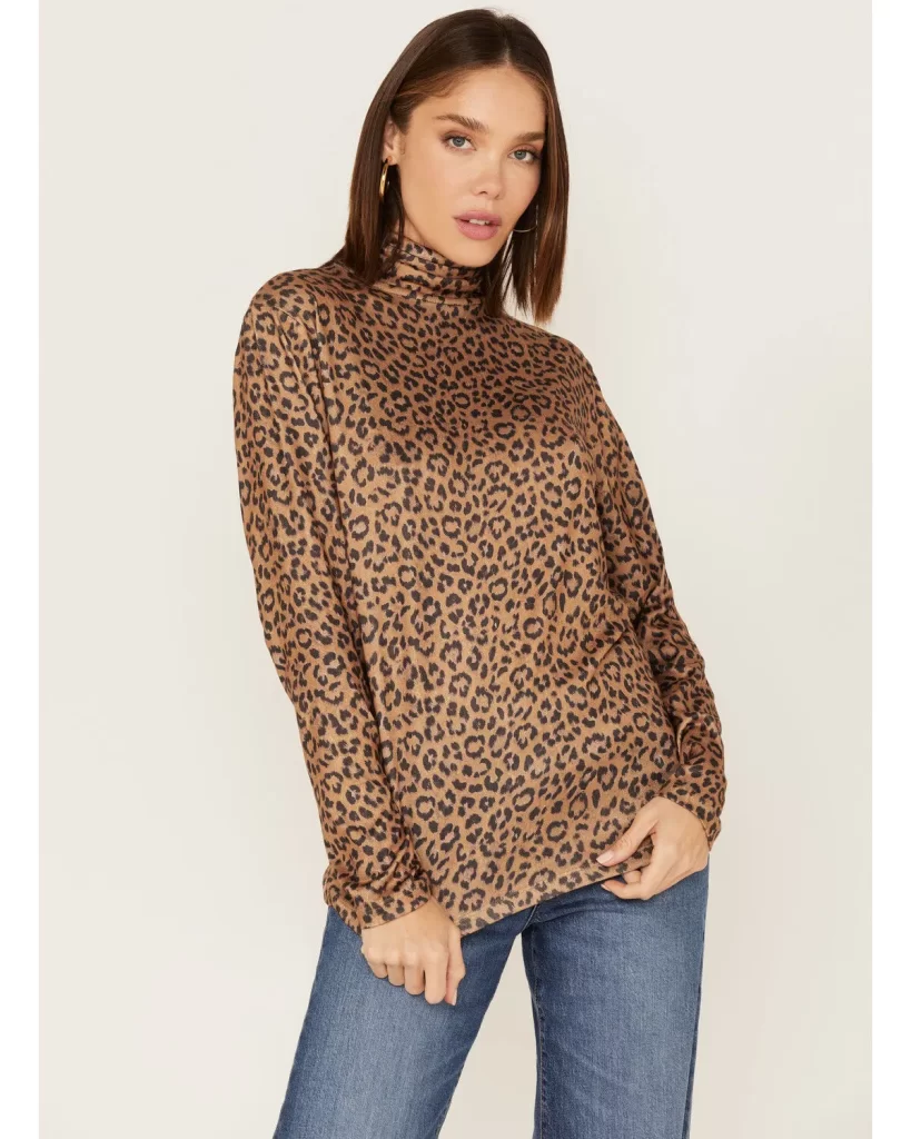 بلوز پلنگی زنانه