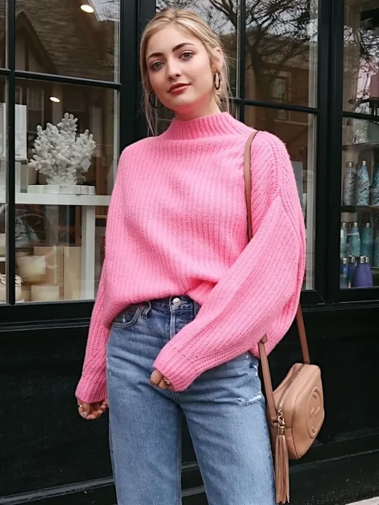 پلیور سرخابی دخترونه