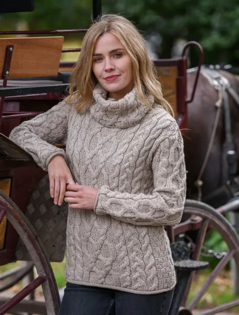 پلیور بافت پیچدار زنانه