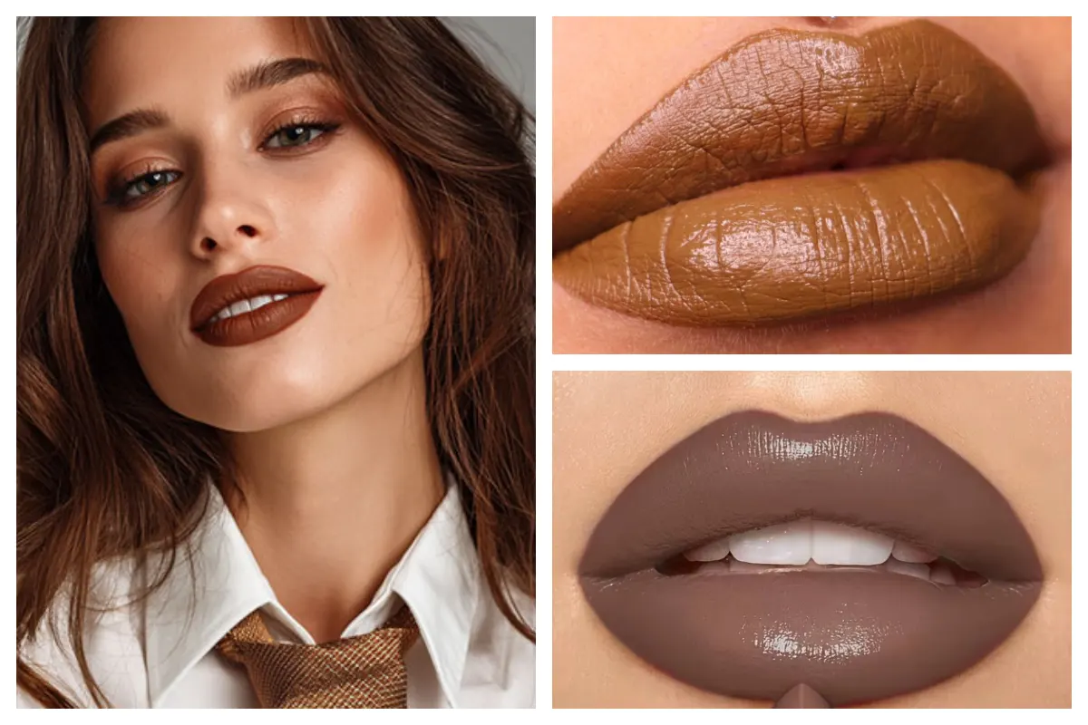 رژ لب قهوهای ساده؛ رنگی کلاسیک و شیک که همیشه نجاتت میدهد