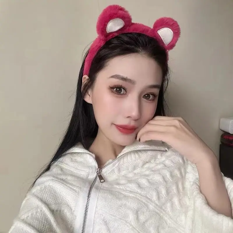 هدبند فانتزی آرایشی قرمز