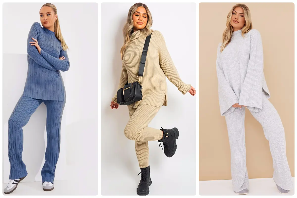 ست بافت شیک؛ ترکیبی که با بوت و کیف چرمی یه استایل دل‌بر و لاکچری می‌سازه!