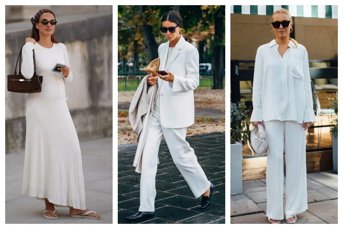 لباس سفید زنانه مینیمال؛ انتخابی شیک، تمیز و فوق‌العاده ساده‌پسند برای هر فصل!