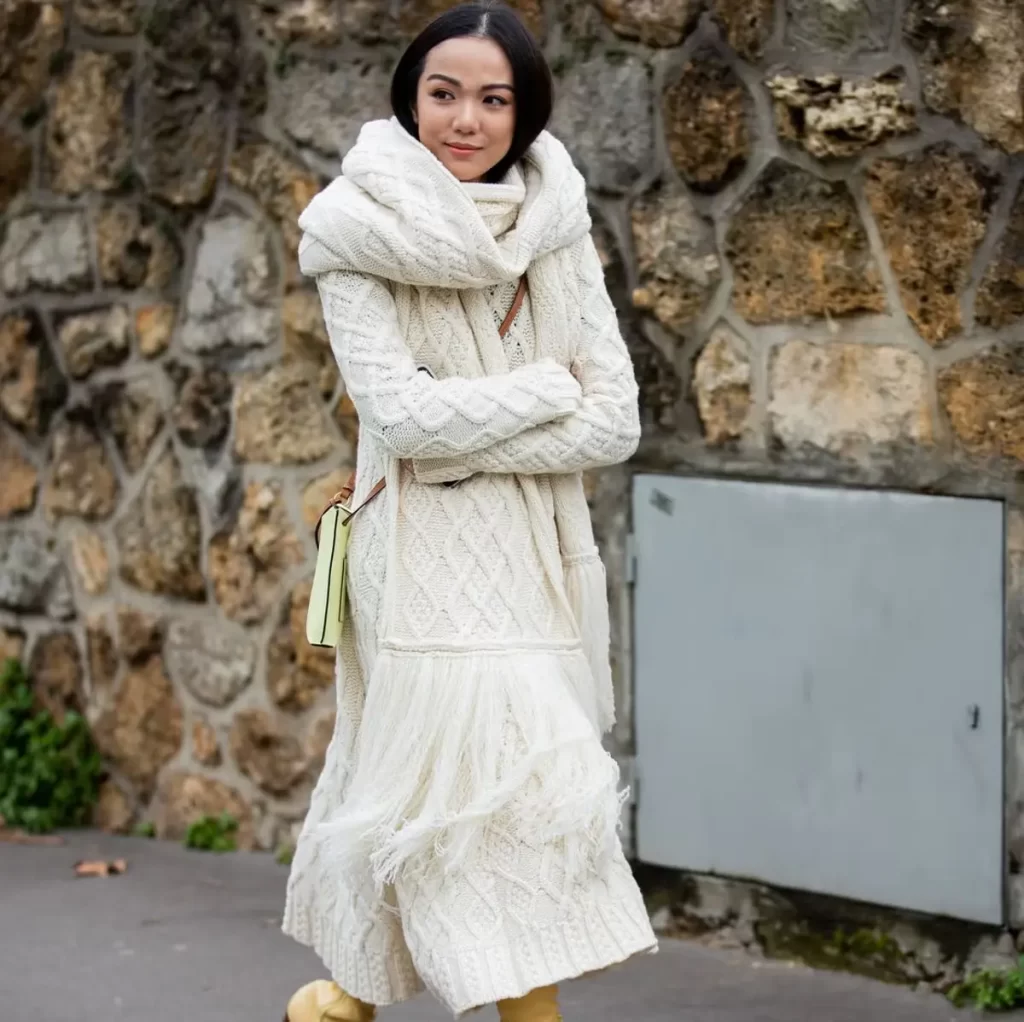 ست بافت شیک  سفید