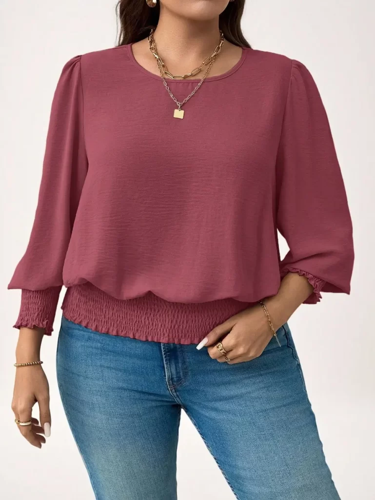 شومیز دخترانه قرمز