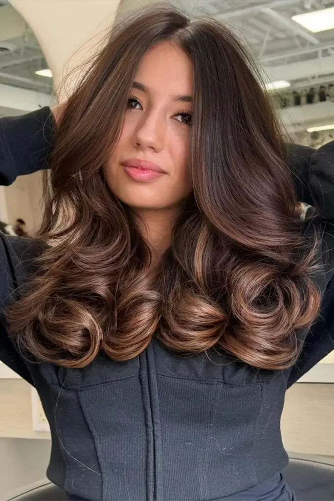 رنگ مو شکلاتی