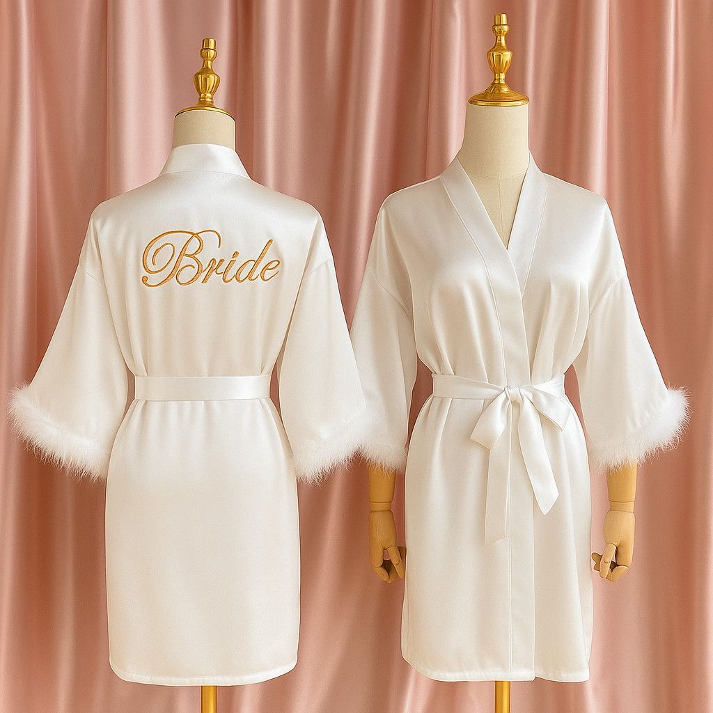 روبدوشامبر عروس سفید