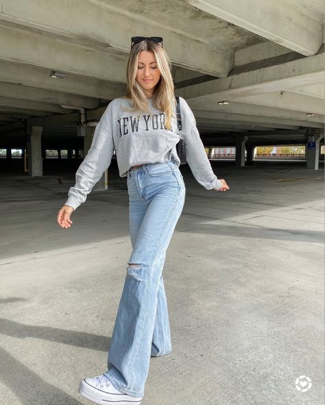 شلوار جین تینیجری ابی روشن زاپ دار