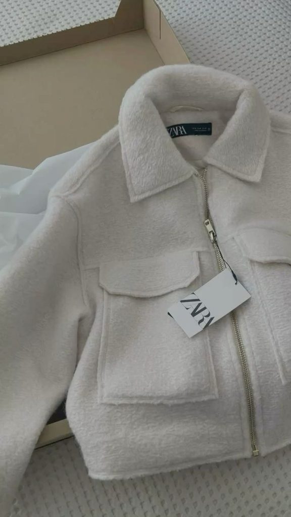 کت اسپرت زنانه کوتاه طوسی