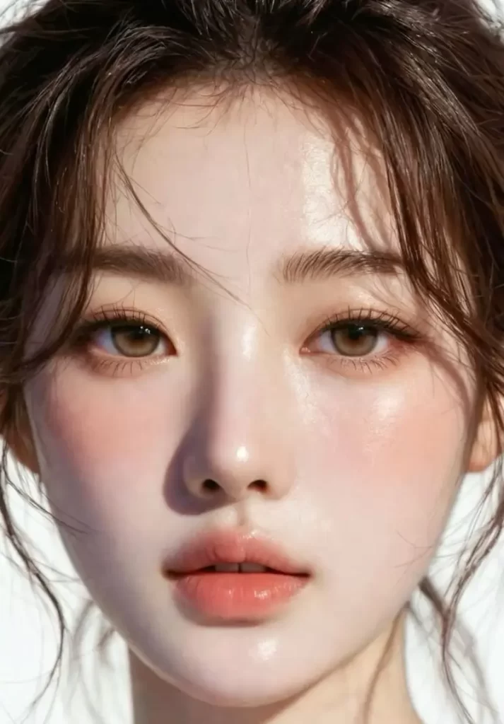 مدل میکاپ کره‌ای