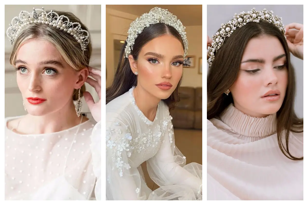 تاج جدید عروس؛ مدل مینیمال و لوکس که سالن عروسی رو هم زیبا میکنه!
